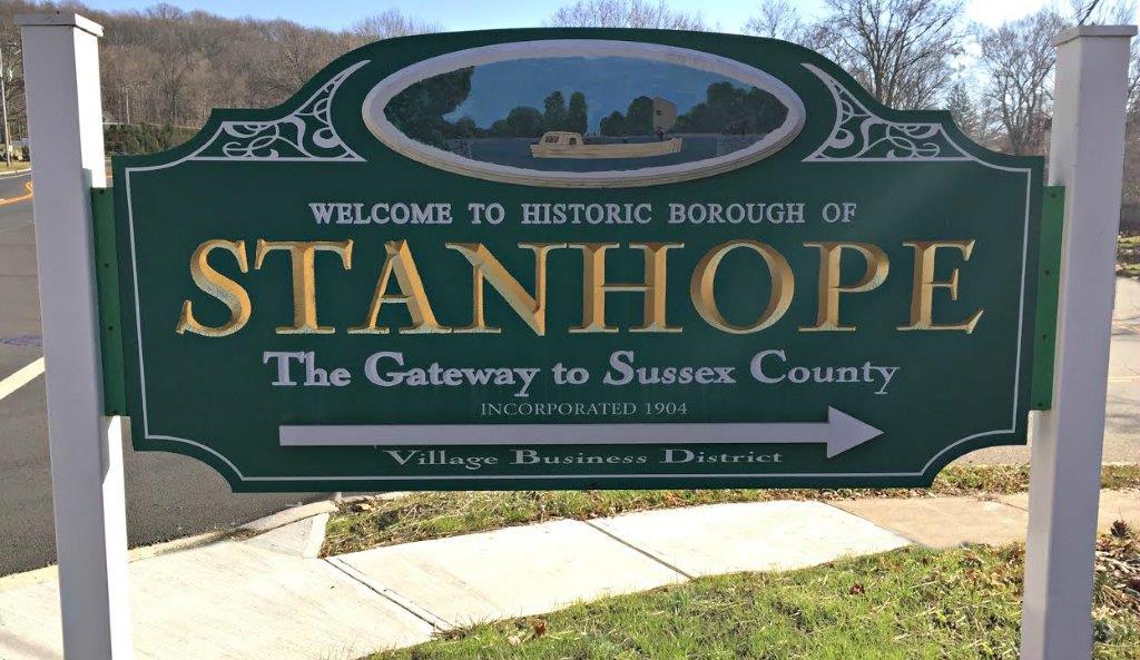 Stanhope NJ Sign