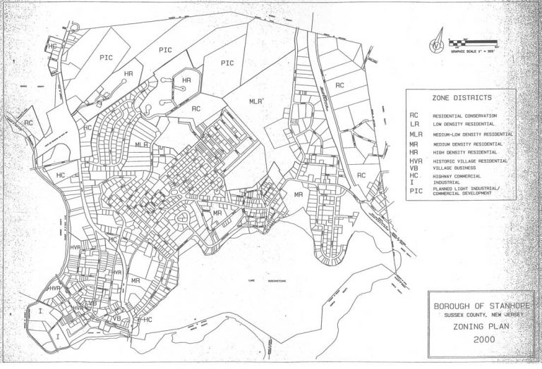 Tax and Zoning Maps Borough of Stanhope