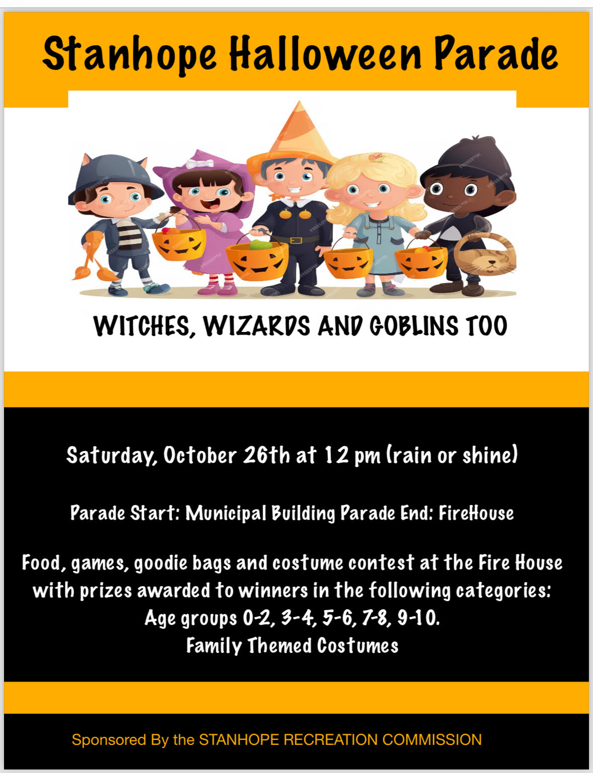 Halloween Parade - Borough of Stanhope